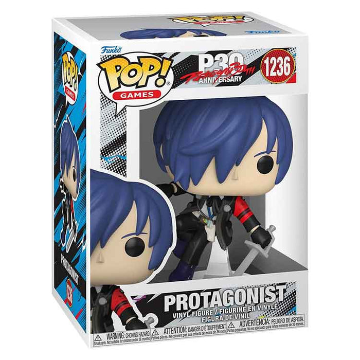 Funko Persona 3 POP! Games Vinyl Figure Male Protagonist (Makoto)