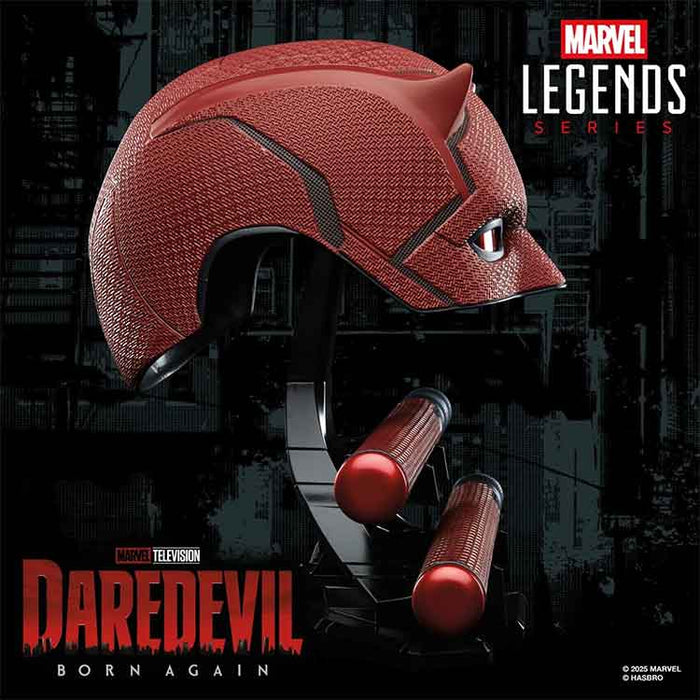 Daredevil Marvel Legends Daredevil: Born Again Mask and Billy Club Prop Replicas