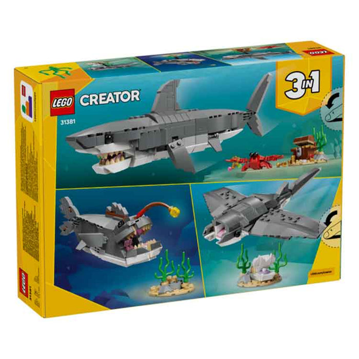 LEGO 31381 Fierce Shark with a Treasure Chest