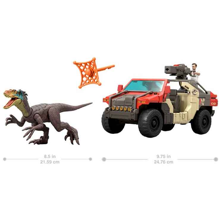 Jurassic World Saga Feature Vehicle Set