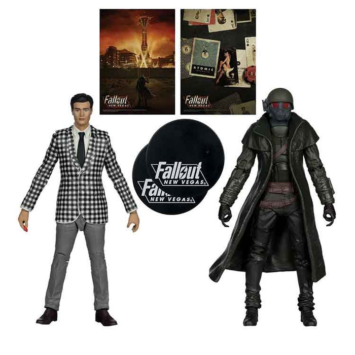 Fallout New Vegas Riot Ranger Armor and Benny 7-Inch Scale Action Figure 2-Pack - Exclusive