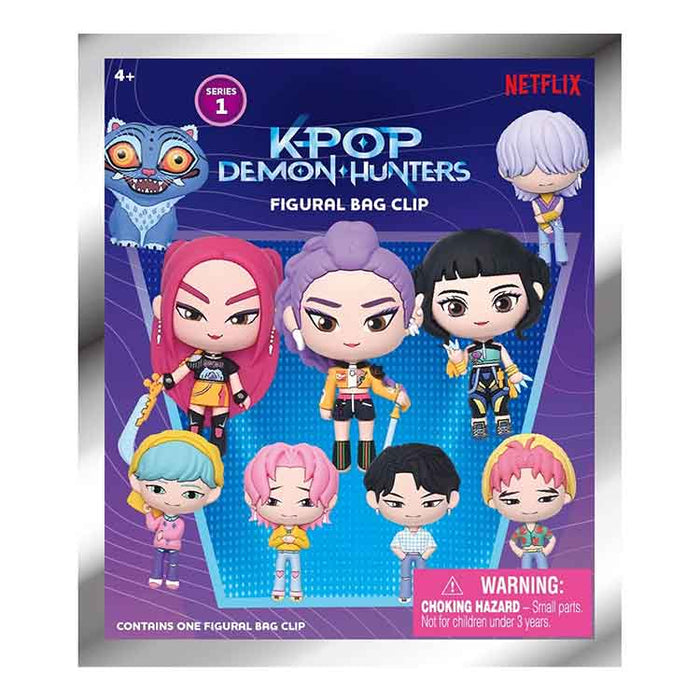 KPop Demon Hunters 3D Foam Bag Clip