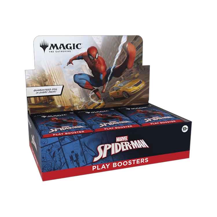 Magic the Gathering Marvel's Spider-Man Play Booster Display