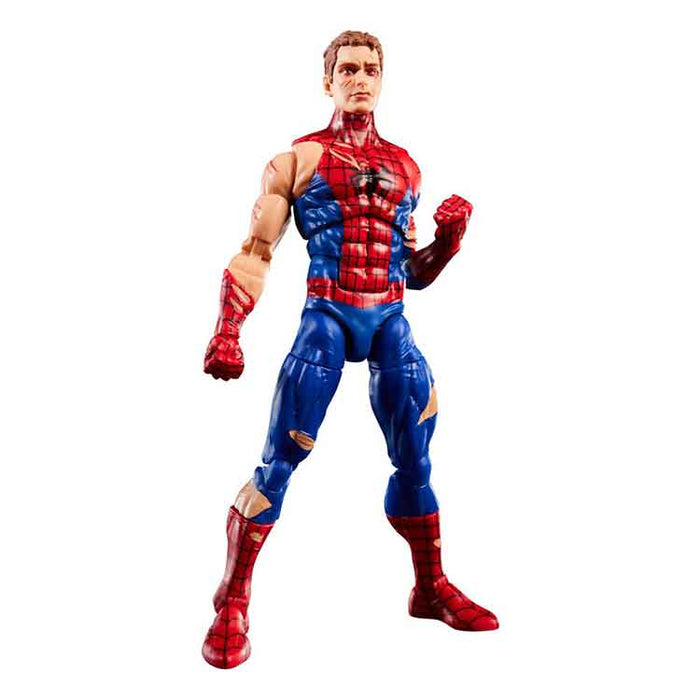 Marvel Legends Magic: The Gathering Action Figure Battle-Damaged Spider-Man (plus Exclusive Foil Card)