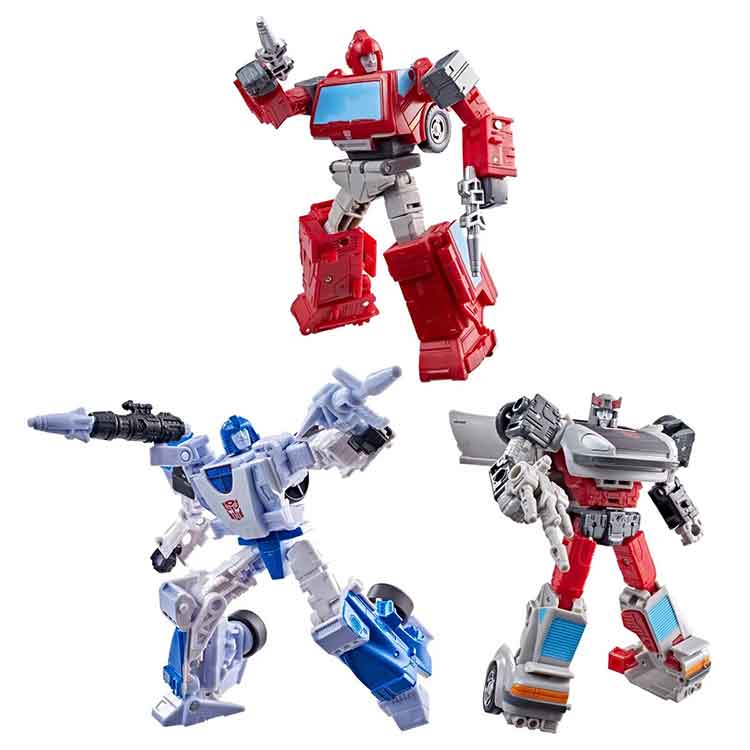 Transformers Age of the Primes Generations Selects Mirage, Ironhide, and Bluestreak Set