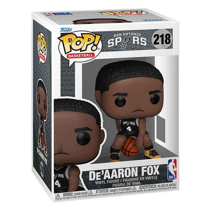 Funko NBA POP! Basketball Vinyl Figure San Antonio Spurs: De'Aaron Fox (2025 Icon Edition Uniform)