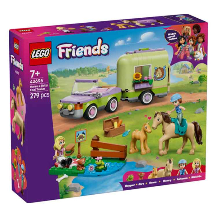 LEGO 42695 Horse & Baby Foal Trailer