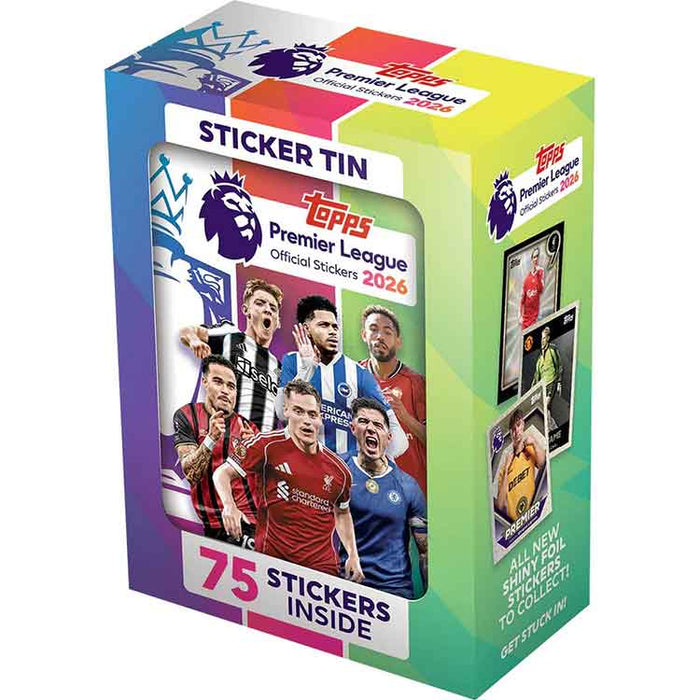 Topps Premier League 2026 Stickers Mini Tin