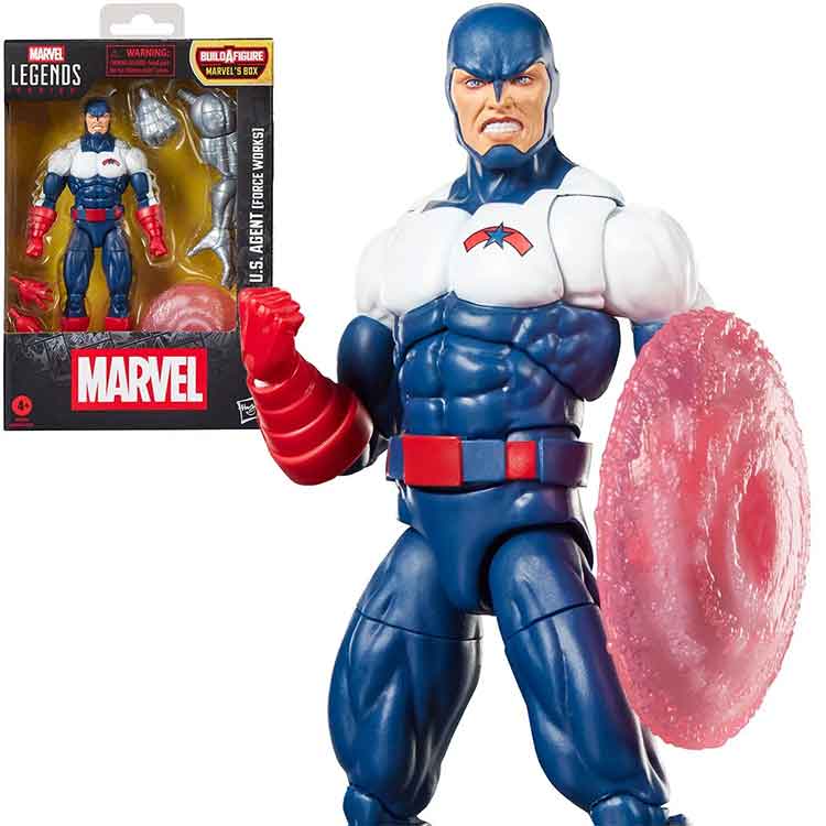 Marvel Legends Series U.S. Agent (Force Works) 6-Inch Action Figure