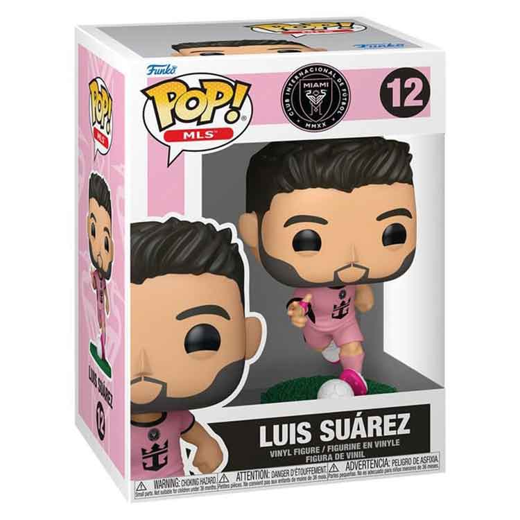 Funko EFL POP! MLS Vinyl Figure Inter Miami CF - Luis Suarez (Pink)