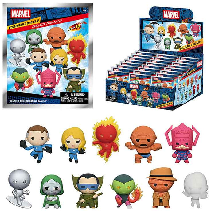 Fantastic Four Classic Series 16 3D Foam Bag Clip