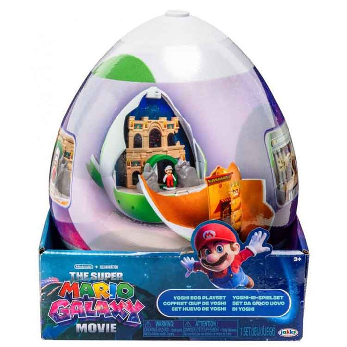 Super Mario Galaxy Movie Yoshi Egg Playset