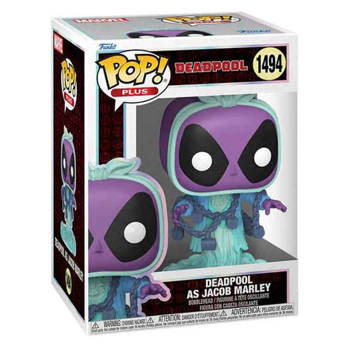 Funko Pop Plus: Deadpool Lit Classics - Deadpool Jacob Marley