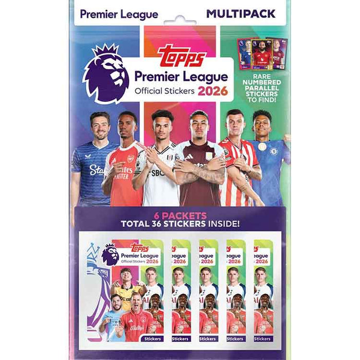 Topps Premier League 2026 Stickers Multipack