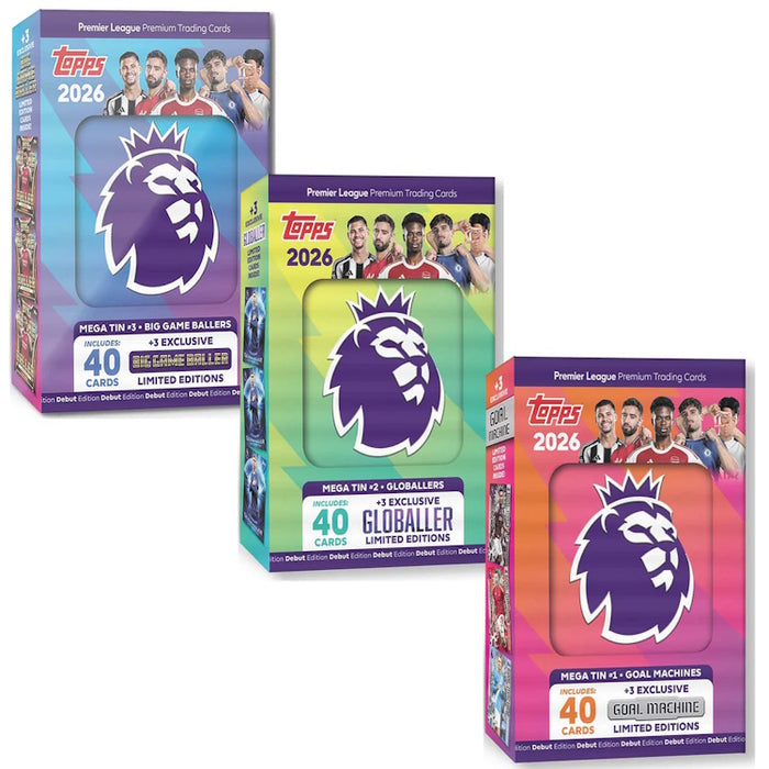 Topps Premier League 2025/26 Mega Tin