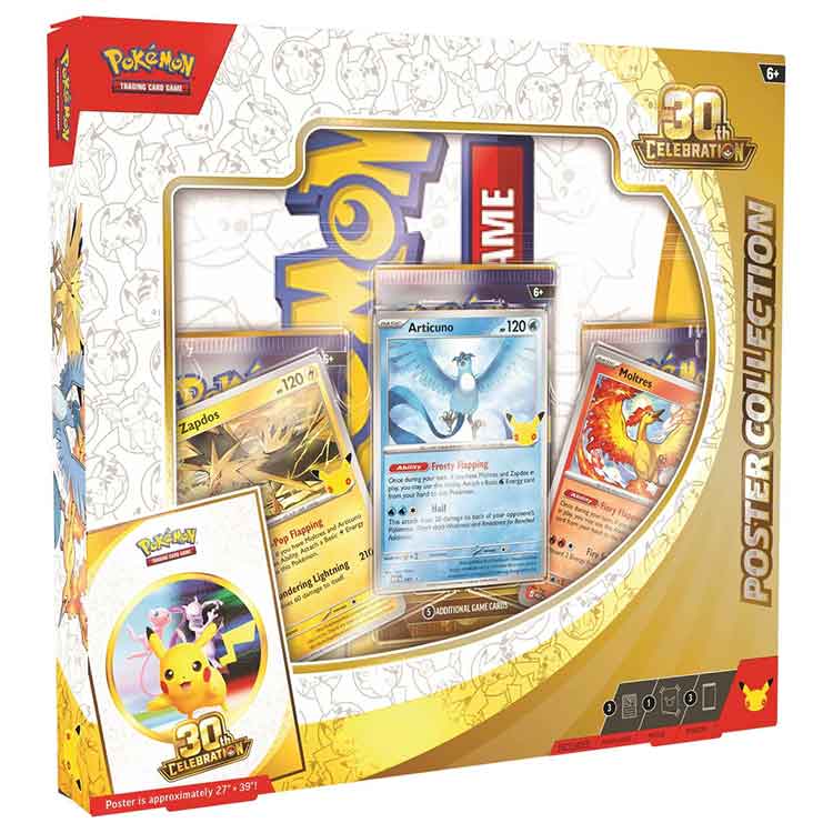 Pokémon TCG: Poster Collection - 30th Celebration