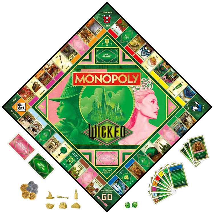 Wicked Edition Monopoly Board Game