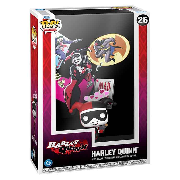 Funko DC Comics POP! Comic Covers Vinyl Figure Harley Quinn