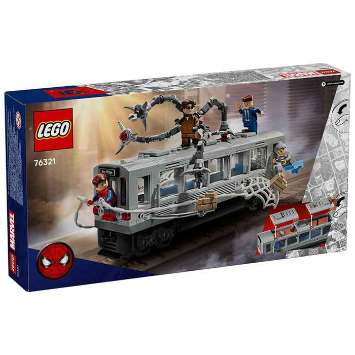 LEGO 76321 Spider-Man vs. Doc Ock Subway Train Scene