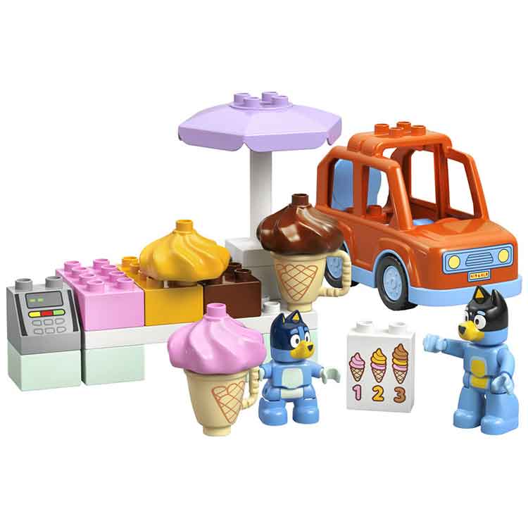LEGO 10458 Ice Cream Trip with Bluey