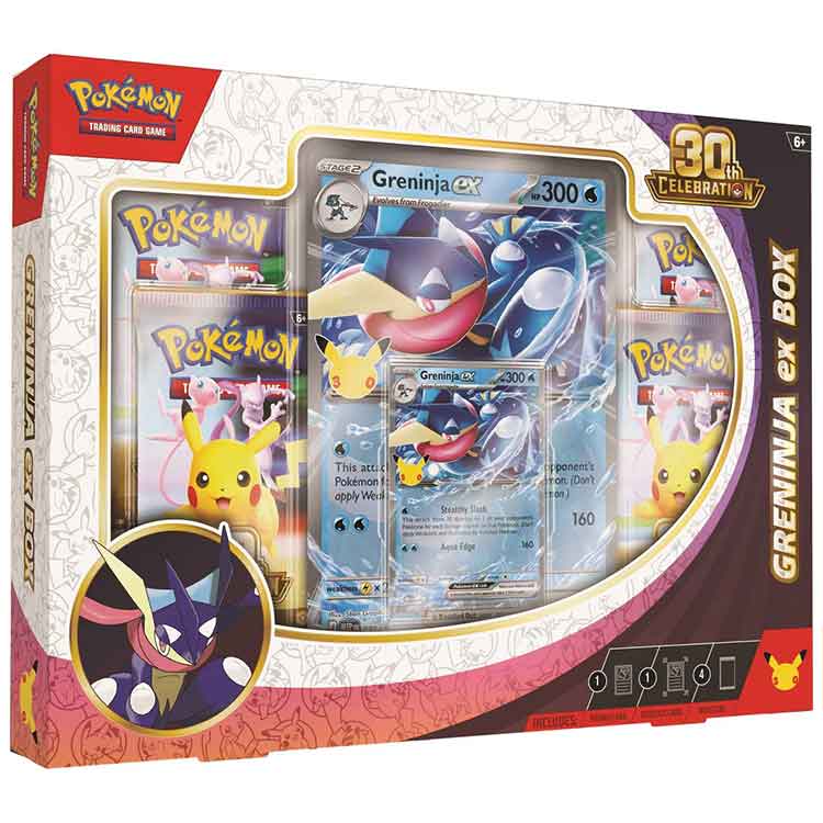Pokémon TCG: ex Box - Greninja - 30th Celebration