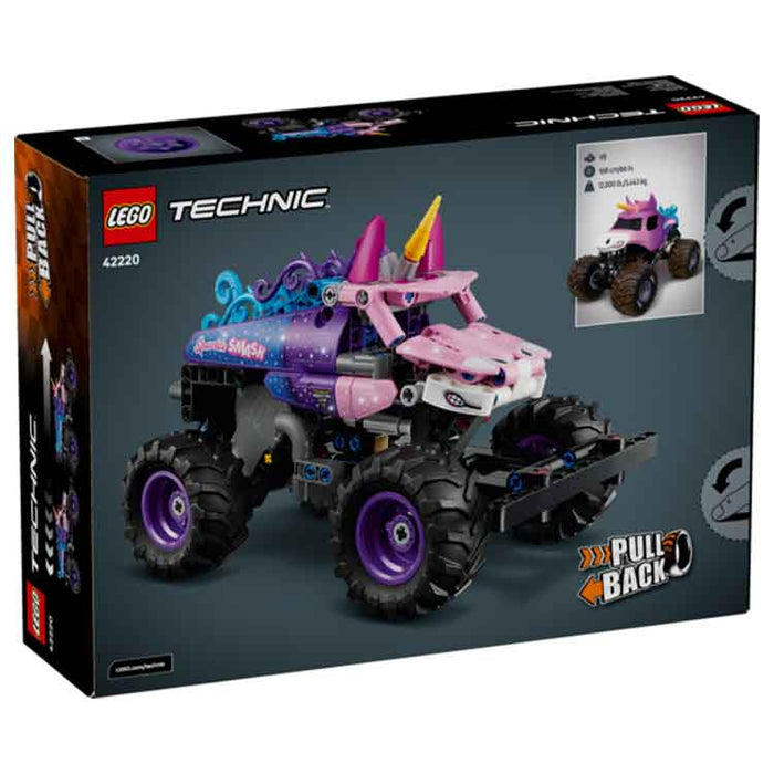 LEGO 42220 Monster Jam Sparkle Smash Pull-Back Truck