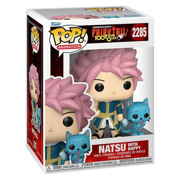 Funko Fairy Tail-100 Years Quest POP! Animation Vinyl Figure Natsu & Happy