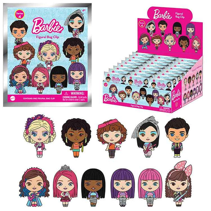 Barbie Series 4 3D Foam Bag Clip