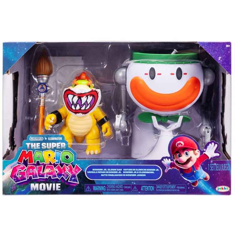 Super Mario Galaxy Movie Bowser Jr with Clown Car