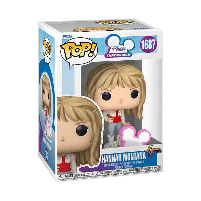 Funko Disney Channel Retro POP! Disney Vinyl Figure Hannah Montana - Hannah With Disney Icon