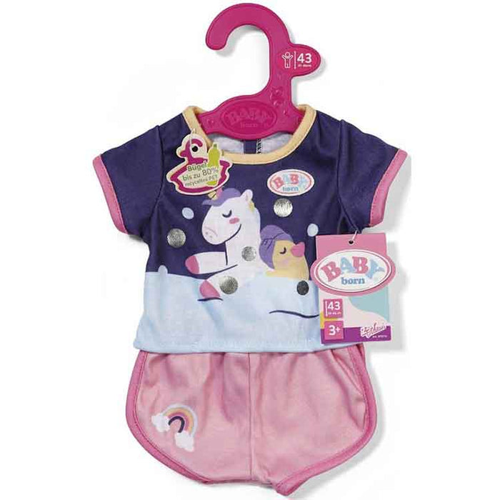 Baby Born Unicorn Short Pyjamas