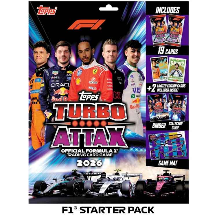 Turbo Attax Formula 1 2026 - Starter Pack