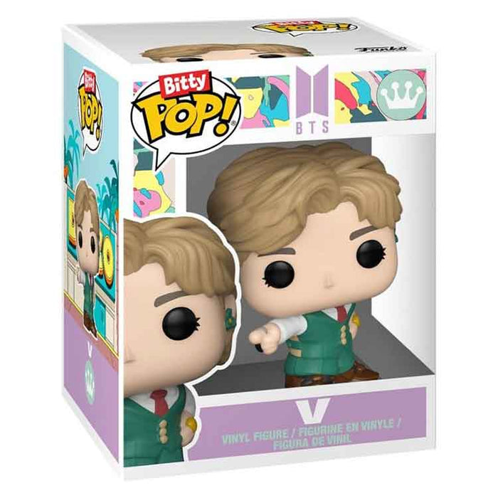 Funko BTS Bitty POP! Stages Vinyl Figure V (Dynamite)