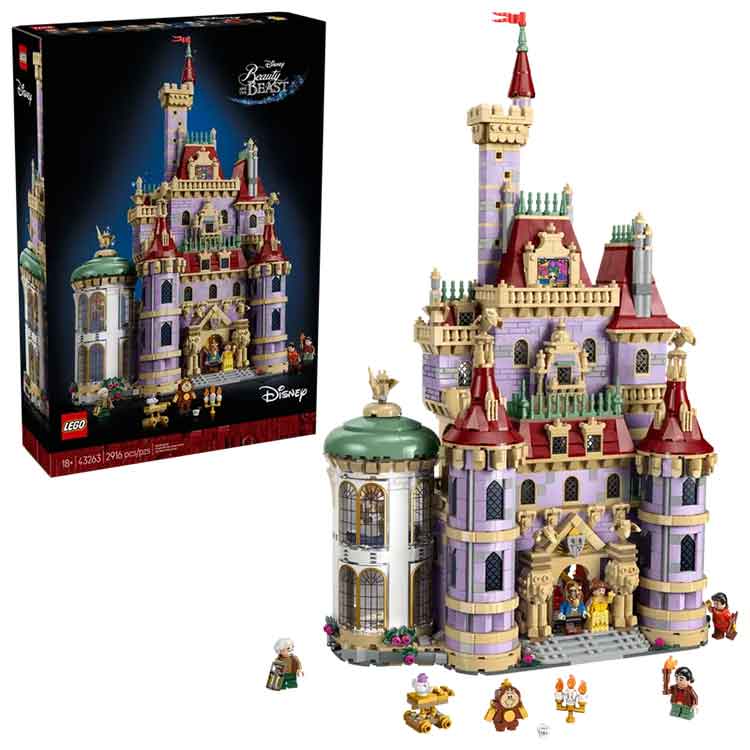 LEGO 43263 Beauty and the Beast Castle