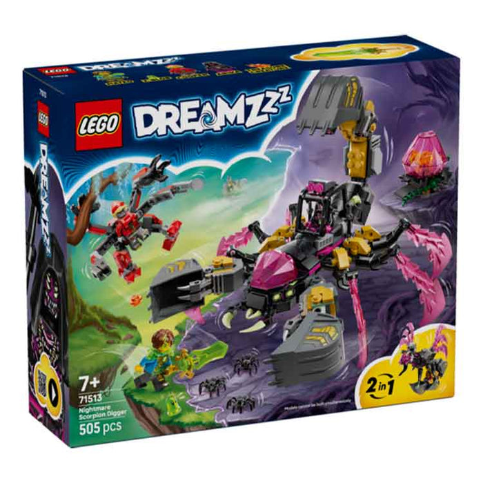 LEGO 71513 Nightmare Scorpion Digger