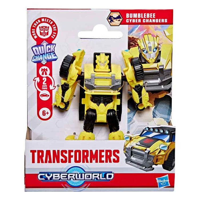 Transformers Cyberworld Bumblebee Cyber Changers 4-Inch Action Figure