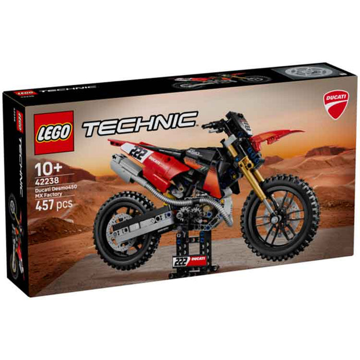 LEGO 42238 Ducati Desmo450 MX Factory Motorcycle