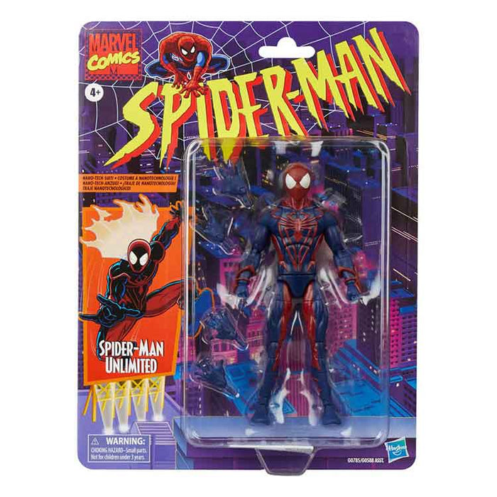 Spider-Man Marvel Legends Retro Action Figure Spider-Man Unlimited