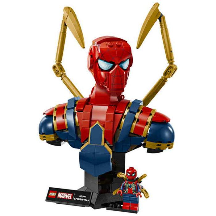 LEGO 76326 Iron Spider-Man Bust