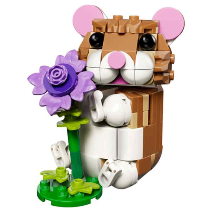 LEGO 31376 Cute Hamster with a Flower