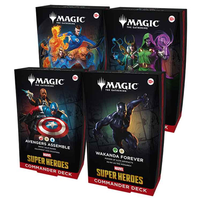Magic The Gathering - Marvel Super Heroes Commander Deck