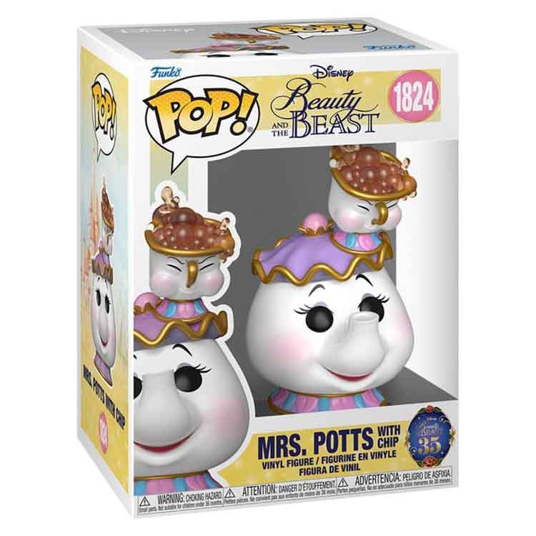 Funko Beauty and the Beast POP! Disney Vinyl Figure Mrs. Potts w/Chip