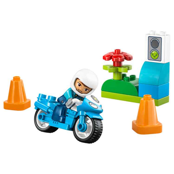 LEGO 10471 Blue Police Motorcycle