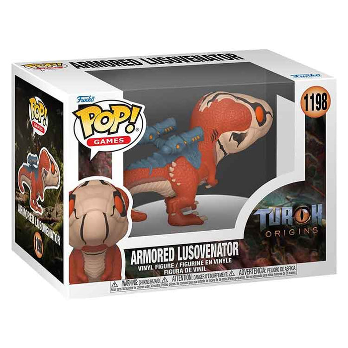Funko Turok POP! Games Vinyl Figure Armored Lusovenator