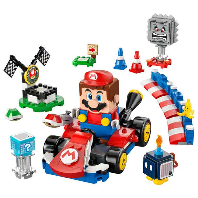 LEGO 72043 Mario Kart™ – Interactive LEGO Mario & Standard Cart