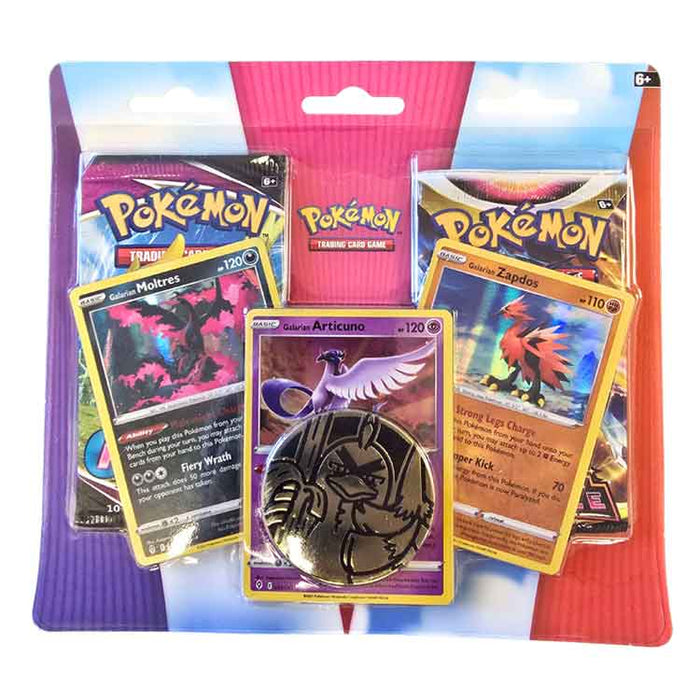 Pokémon TCG: Enhanced Blister 2-Pack Booster (ARTICUNO/ZAPDOS/MOLTRES)