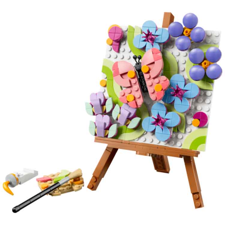 LEGO 31390 Floral Art Decor Painting