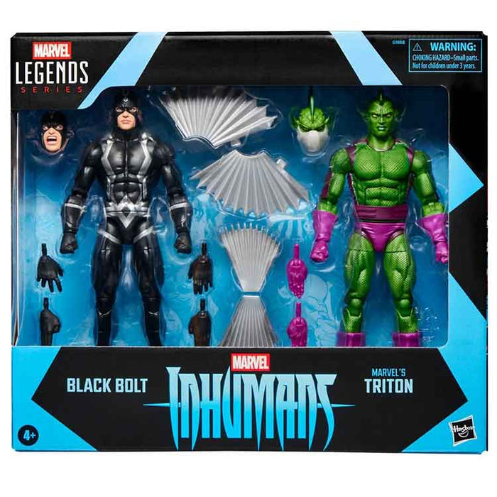 Inhumans Marvel Legends Black Bolt & Marvel’s Triton 6-Inch Action Figures 2-Pack