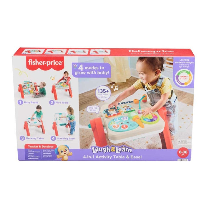 Fisher Price Laugh & Learn 4-in-1 Activity Table & Easel