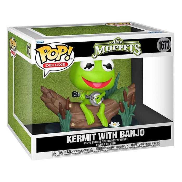Funko The Muppets POP! Deluxe Vinyl Figure Kermit with Banjo